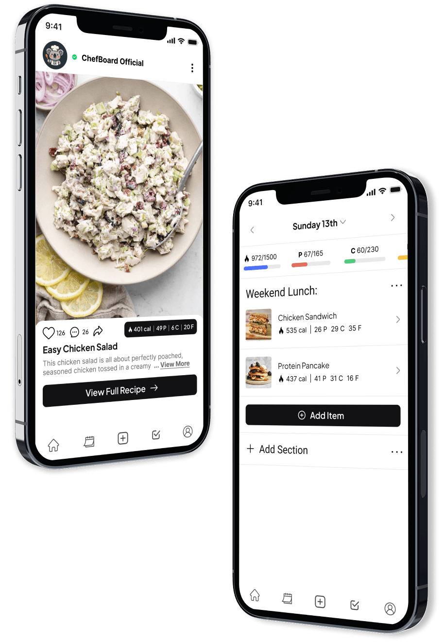 ChefBoard app preview